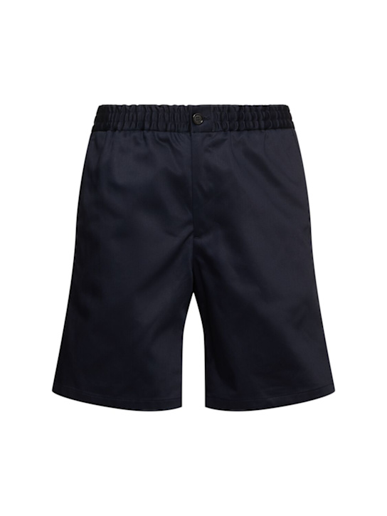 AMI Paris: Cotton shorts - men_0 | Luisa Via Roma