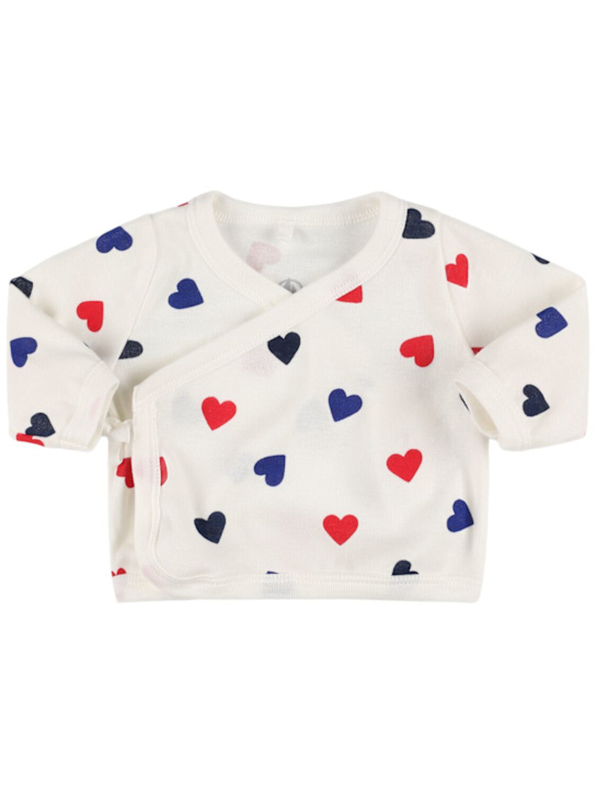 Petit Bateau: Cotton jersey bodysuit, cardigan & pants - kids-boys_1 | Luisa Via Roma