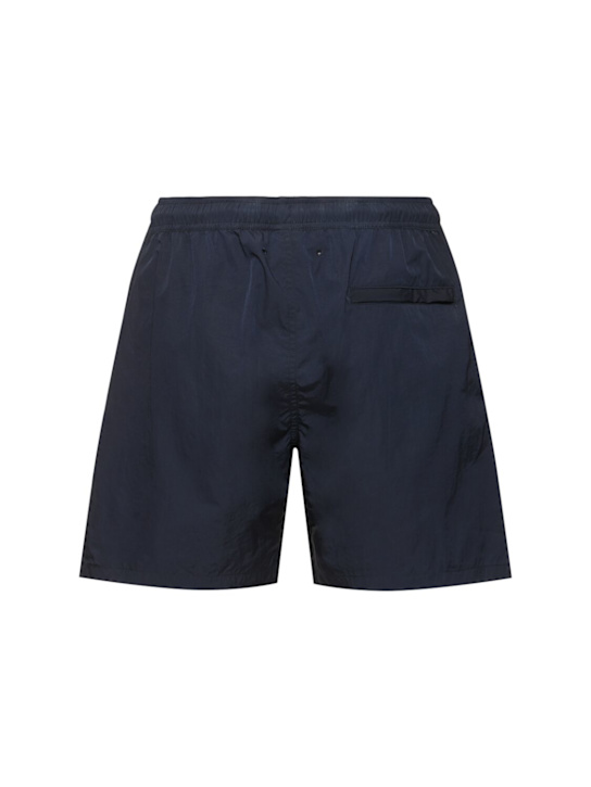 Alphatauri: Petal swim shorts - Marine Blue - men_2 | Luisa Via Roma