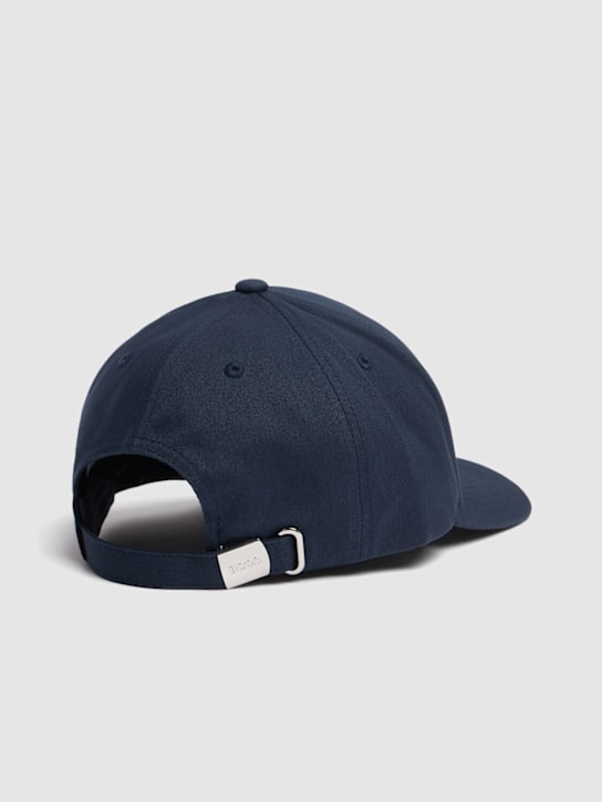Boss: Sevile cotton hat - Dark Blue - men_3 | Luisa Via Roma