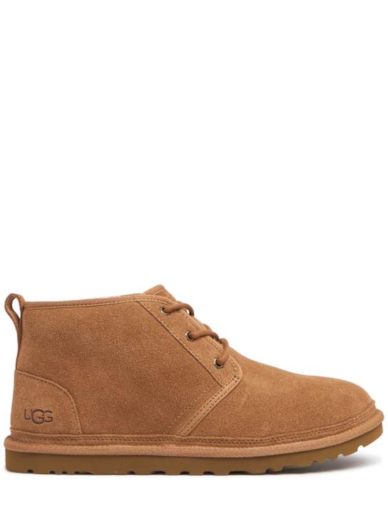 Ugg: Neumel lace-up shoes - Chestnut - men_0 | Luisa Via Roma