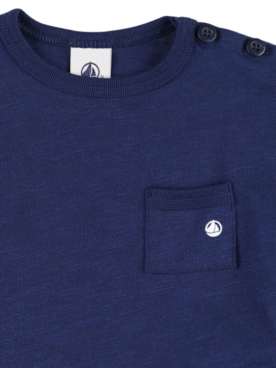 Petit Bateau: Cotton jersey t-shirt - kids-boys_1 | Luisa Via Roma
