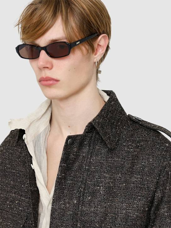 DMY Studios: Juno squared acetate sunglasses - men_2 | Luisa Via Roma