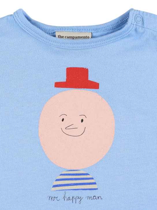 The Campamento: コットンジャージーTシャツ - ライトブルー - kids-boys_1 | Luisa Via Roma