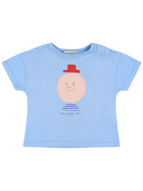 The Campamento: コットンジャージーTシャツ - ライトブルー - kids-boys_0 | Luisa Via Roma