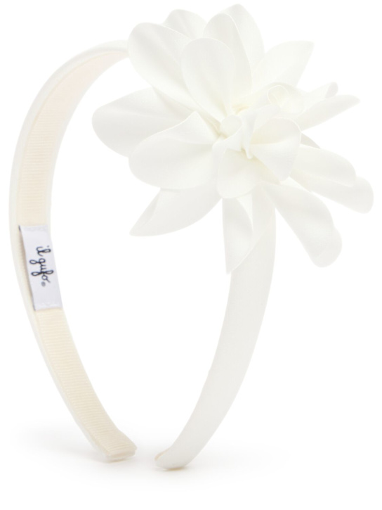 Il Gufo: ライクラヘッドバンド（フラワー付き） - kids-girls_0 | Luisa Via Roma