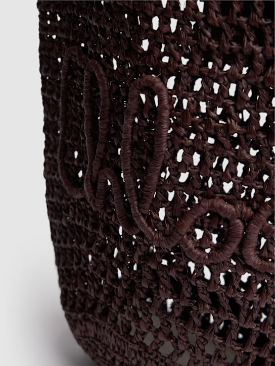 Summer banana panier raffia bag - Chloé - Women  | Luisaviaroma