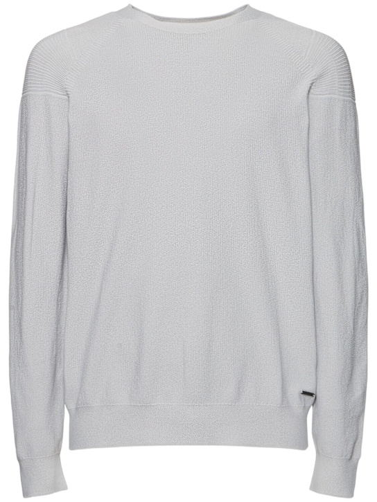 Alphatauri: Fosop sweatshirt - Cloud Grey - men_0 | Luisa Via Roma