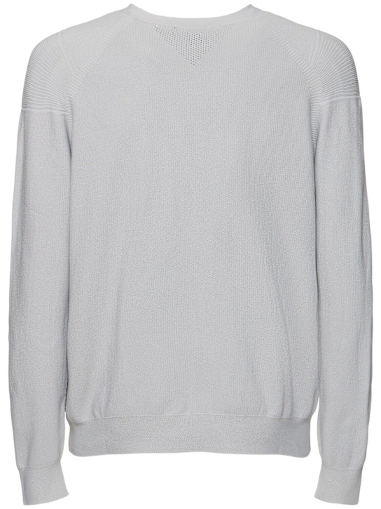 Alphatauri: Fosop sweatshirt - Cloud Grey - men_3 | Luisa Via Roma