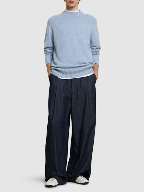 Extreme Cashmere: N346 Frere crewneck sweater - men_1 | Luisa Via Roma