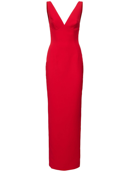 Mônot: サテンロングドレス - women_0 | Luisa Via Roma