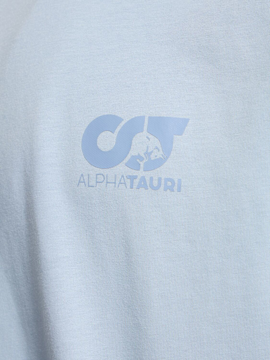Alphatauri: T-Shirt „Jotta“ - Fog Blue - men_4 | Luisa Via Roma