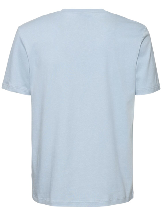 Alphatauri: T-Shirt „Jotta“ - Fog Blue - men_3 | Luisa Via Roma