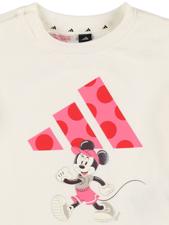 adidas Originals: Camiseta y shorts de algodón jersey - kids-girls_1 | Luisa Via Roma