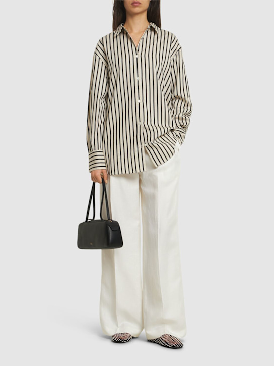 Plaza striped cotton shirt - Thumbnail 2