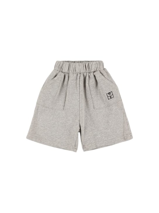 The Campamento: コットンスウェットショートパンツ - kids-girls_0 | Luisa Via Roma