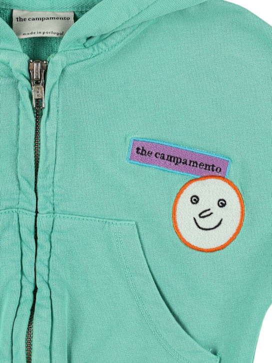 The Campamento: コットンジップスウェットフーディー - kids-girls_1 | Luisa Via Roma