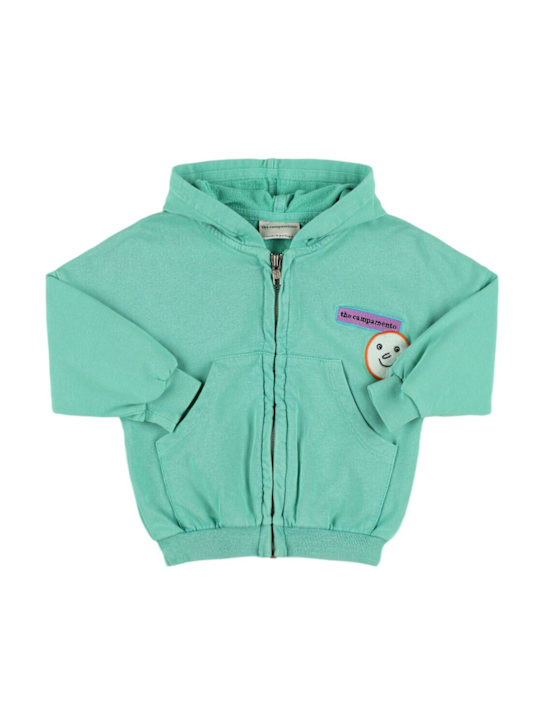 The Campamento: コットンジップスウェットフーディー - kids-girls_0 | Luisa Via Roma