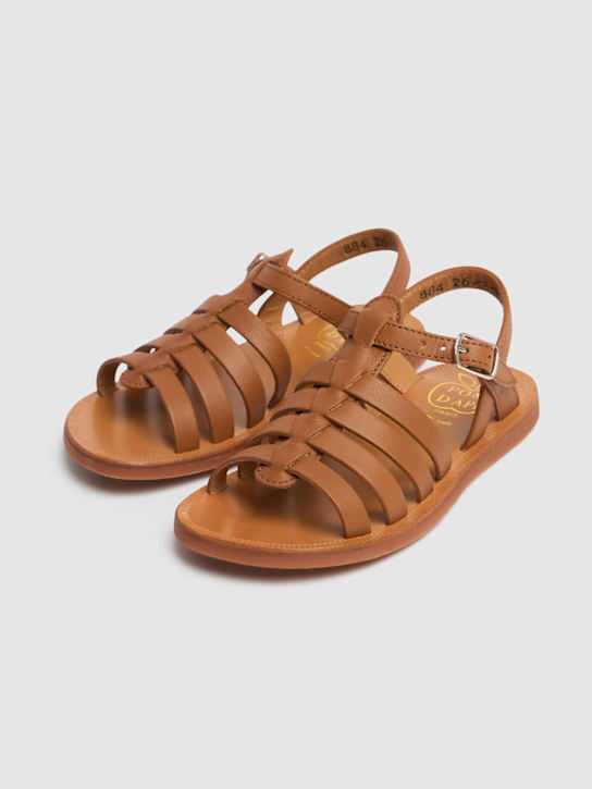 Pom D'api: Sandali in pelle - kids-girls_1 | Luisa Via Roma