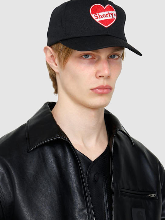 Pleasures: Pleasure logo baseball cap - men_1 | Luisa Via Roma