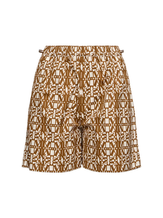 Taiga printed poplin shorts - Thumbnail 1