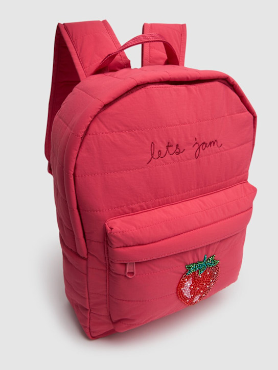 Konges Sløjd: Strawberry backpack - Red - kids-girls_1 | Luisa Via Roma