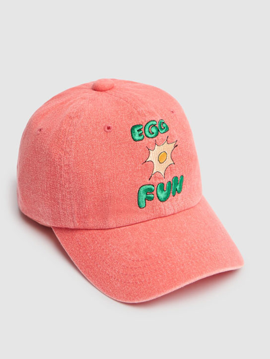 Jellymallow: エッグプリント コットンベースボールキャップ - kids-boys_1 | Luisa Via Roma