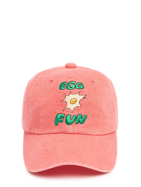 Jellymallow: エッグプリント コットンベースボールキャップ - kids-boys_0 | Luisa Via Roma