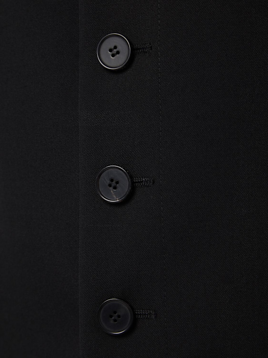 McQueen: Wool skirt - Black - women_2 | Luisa Via Roma