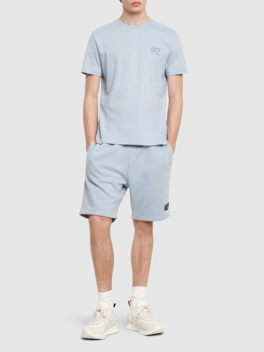 Alphatauri: T-Shirt „Jotta“ - Fog Blue - men_1 | Luisa Via Roma