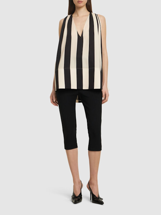Jacquemus: Le Haut Norma ストライプトップ - women_1 | Luisa Via Roma