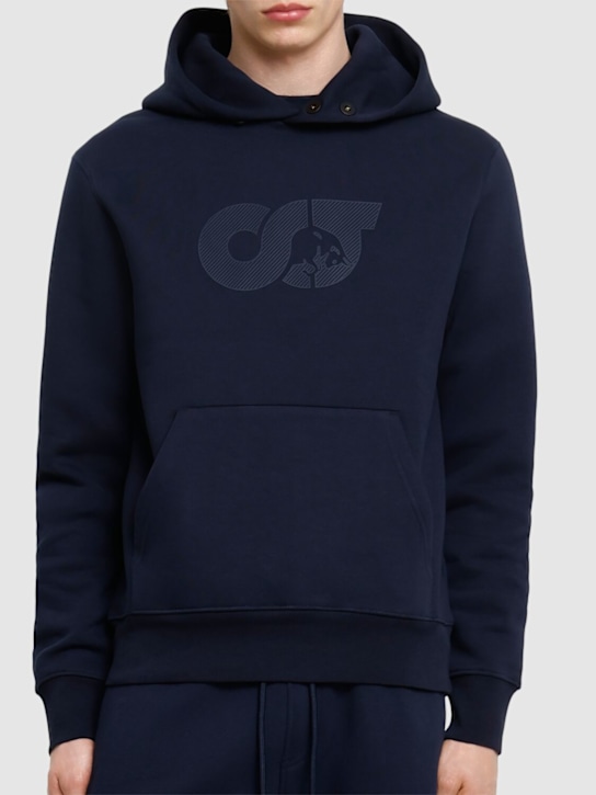 Alphatauri: Shero hoodie - Marine Blue - men_2 | Luisa Via Roma