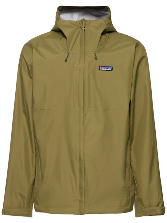 Patagonia: Torrentshell 3L rain jacket - Tent Green - men_0 | Luisa Via Roma