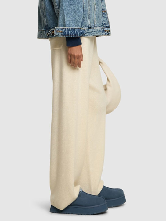 Ugg: 44mm Tazz shearling platform loafers - women_1 | Luisa Via Roma