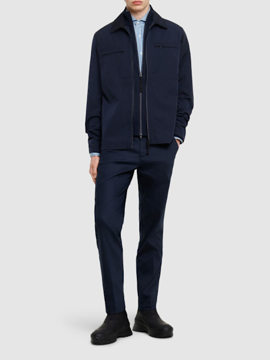 Alphatauri: Paden pants - Marine Blue - men_3 | Luisa Via Roma