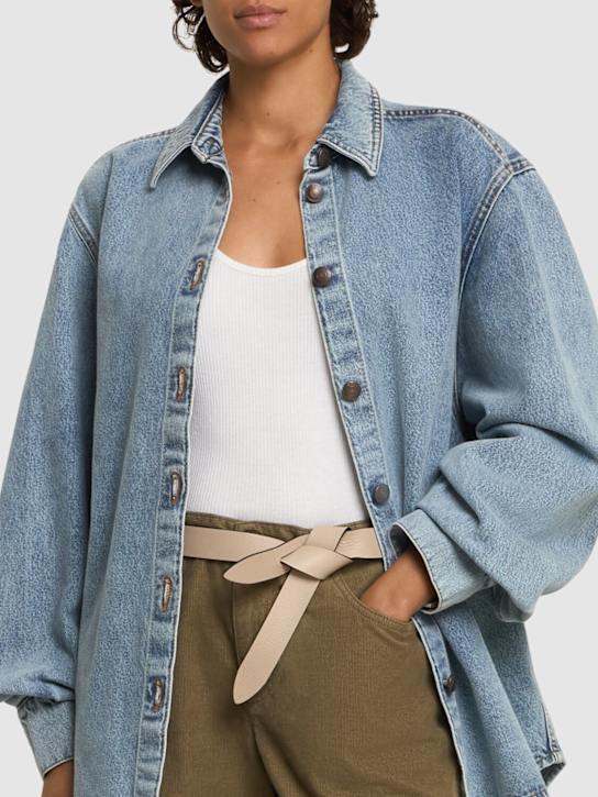 Isabel Marant: Lecce leather belt - women_1 | Luisa Via Roma