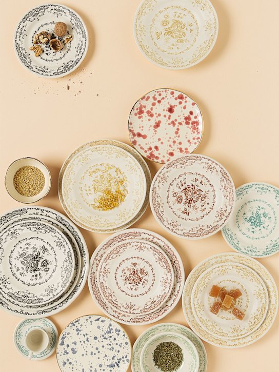 Bitossi Home: Set of 6 Rose fruit plates - ecraft_1 | Luisa Via Roma