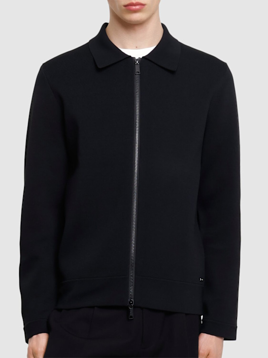 Alphatauri: Fanoa overshirt - Black - men_2 | Luisa Via Roma