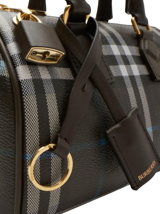 Burberry: Borsa Mini Bowling check - women_1 | Luisa Via Roma