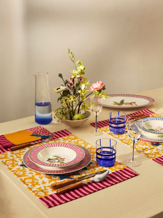 LISA CORTI: Set of 3 Sariska plataes - ecraft_1 | Luisa Via Roma