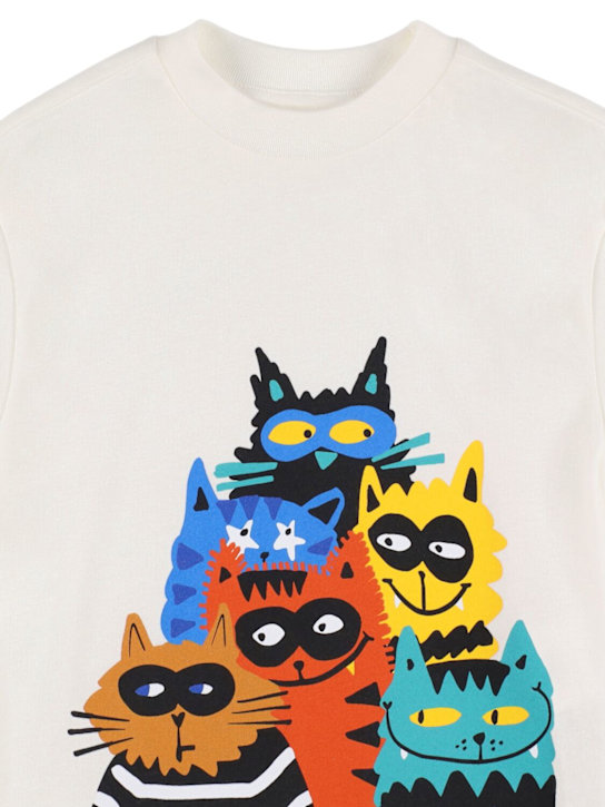 Stella McCartney Kids: コットンジャージーTシャツ - kids-boys_1 | Luisa Via Roma