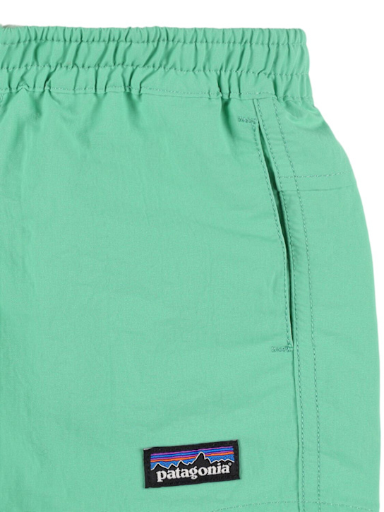 Patagonia: Recycled nylon swim shorts - kids-boys_1 | Luisa Via Roma