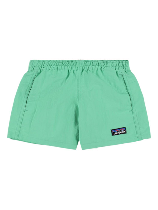 Patagonia: Recycled nylon swim shorts - kids-boys_0 | Luisa Via Roma