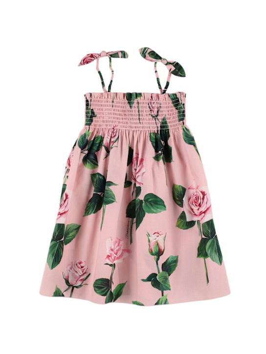 Dolce&Gabbana: コットンワンピース - kids-girls_0 | Luisa Via Roma