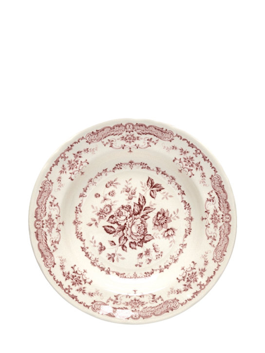 Bitossi Home: Set of 6 Rose deep plates - ecraft_0 | Luisa Via Roma