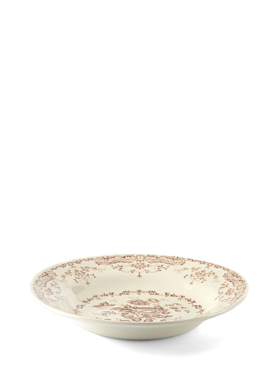 Bitossi Home: Set of 6 Rose deep plates - ecraft_1 | Luisa Via Roma