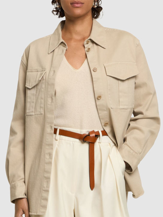 Isabel Marant: Kirka leather belt - women_1 | Luisa Via Roma