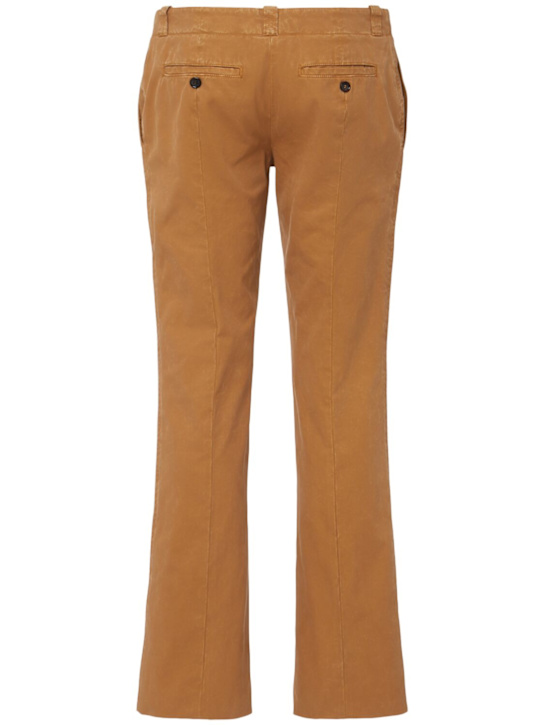 McQueen: Bumster cotton chino pants - Sand - men_3 | Luisa Via Roma
