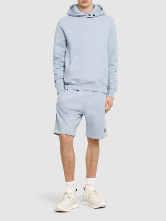 Alphatauri: Shero hoodie - Fog Blue - men_1 | Luisa Via Roma