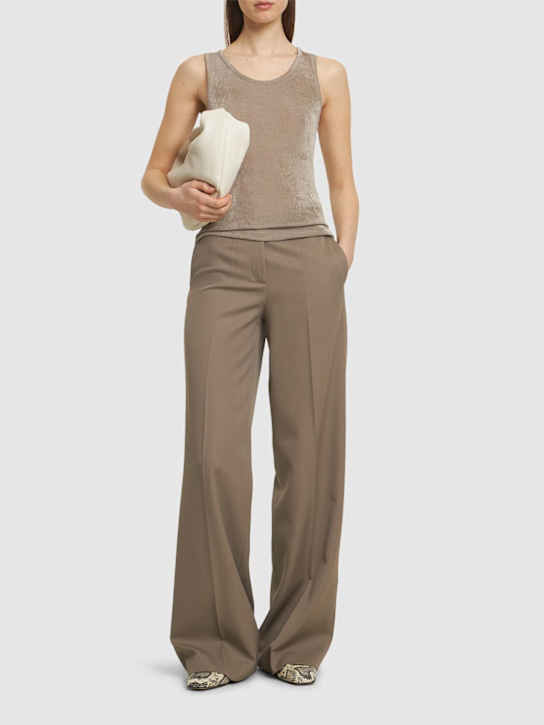 Ribbed jersey tank top - Thumbnail 2